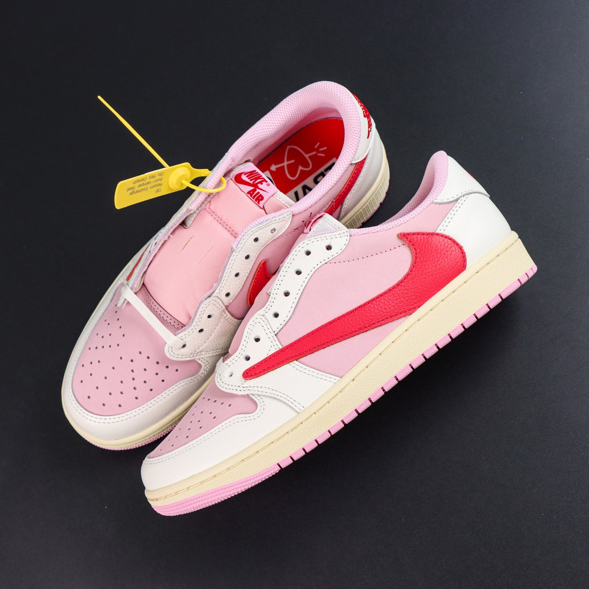 Travis Scott x Air Jordan 1 Low OG Sail Tropical Pink