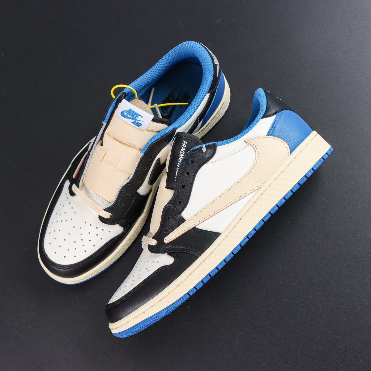 Travis Scott x Fragment x Air Jordan 1 Low OG SP Military Blue