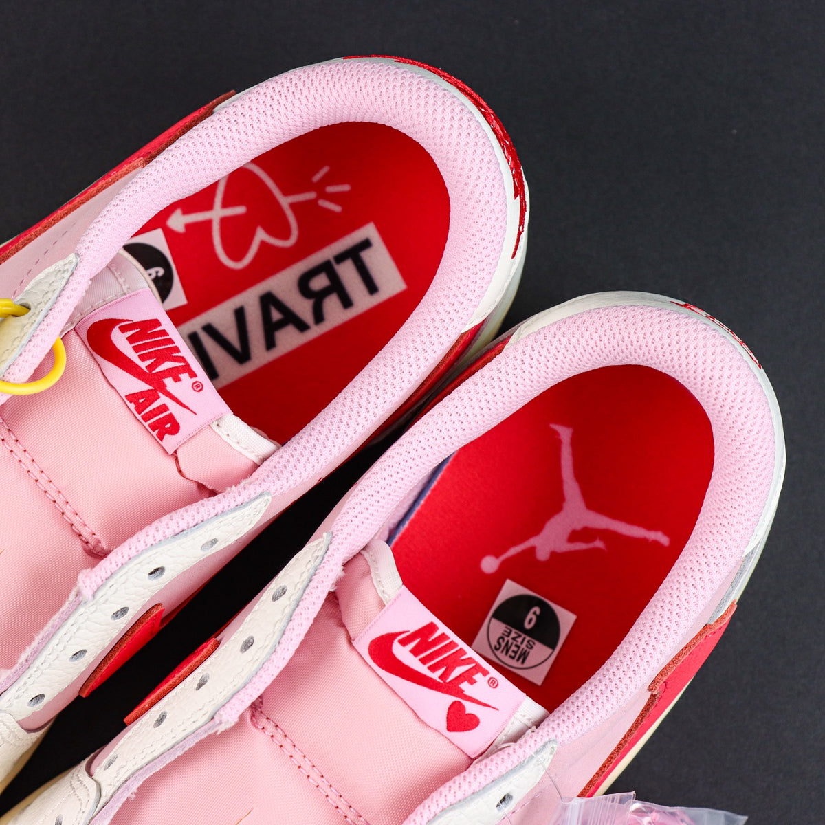 Travis Scott x Air Jordan 1 Low OG Sail Tropical Pink
