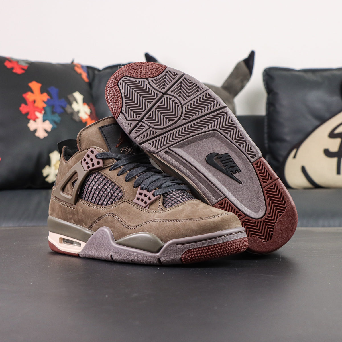 Travis Scott x Air Jordan 4 Olive Cactus Jack