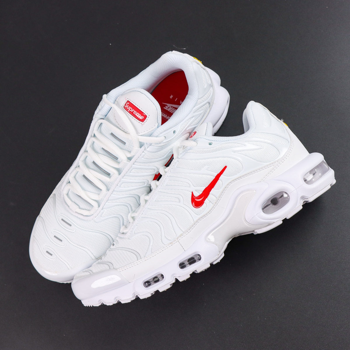 Supreme x Nike Air Max Plus TN White